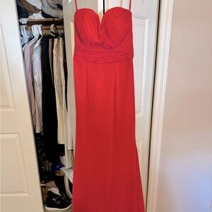 MORI LEE (XS/S) by Madeline Gardner Coral colored Gown